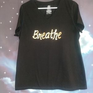 Breathe Athletic Works XL V neck shirt Clean